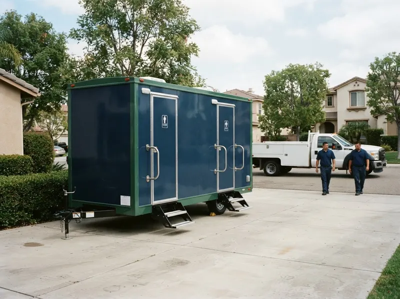 Luxury Restroom Trailers in Irvine, CA